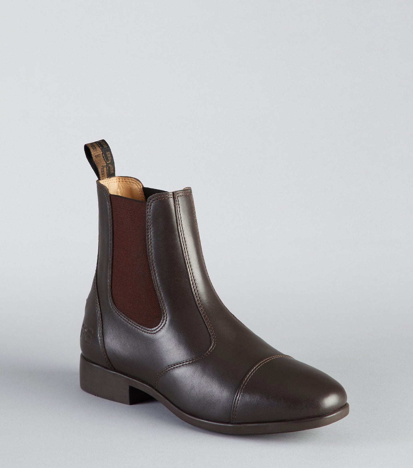 Premier Equine Torlano Leather Chelsea Paddock Boot Brown