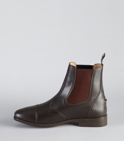 Premier Equine Torlano Leather Chelsea Paddock Boot Brown