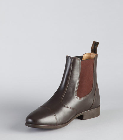 Premier Equine Torlano Leather Chelsea Paddock Boot Brown