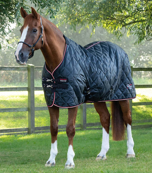 Premier Equine Tuscan Stable Rug 100g Black - N P Equestrian & Pet Supplies Ltd 