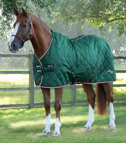 Premier Equine Tuscan Stable Rug 100g Green - N P Equestrian & Pet Supplies Ltd 