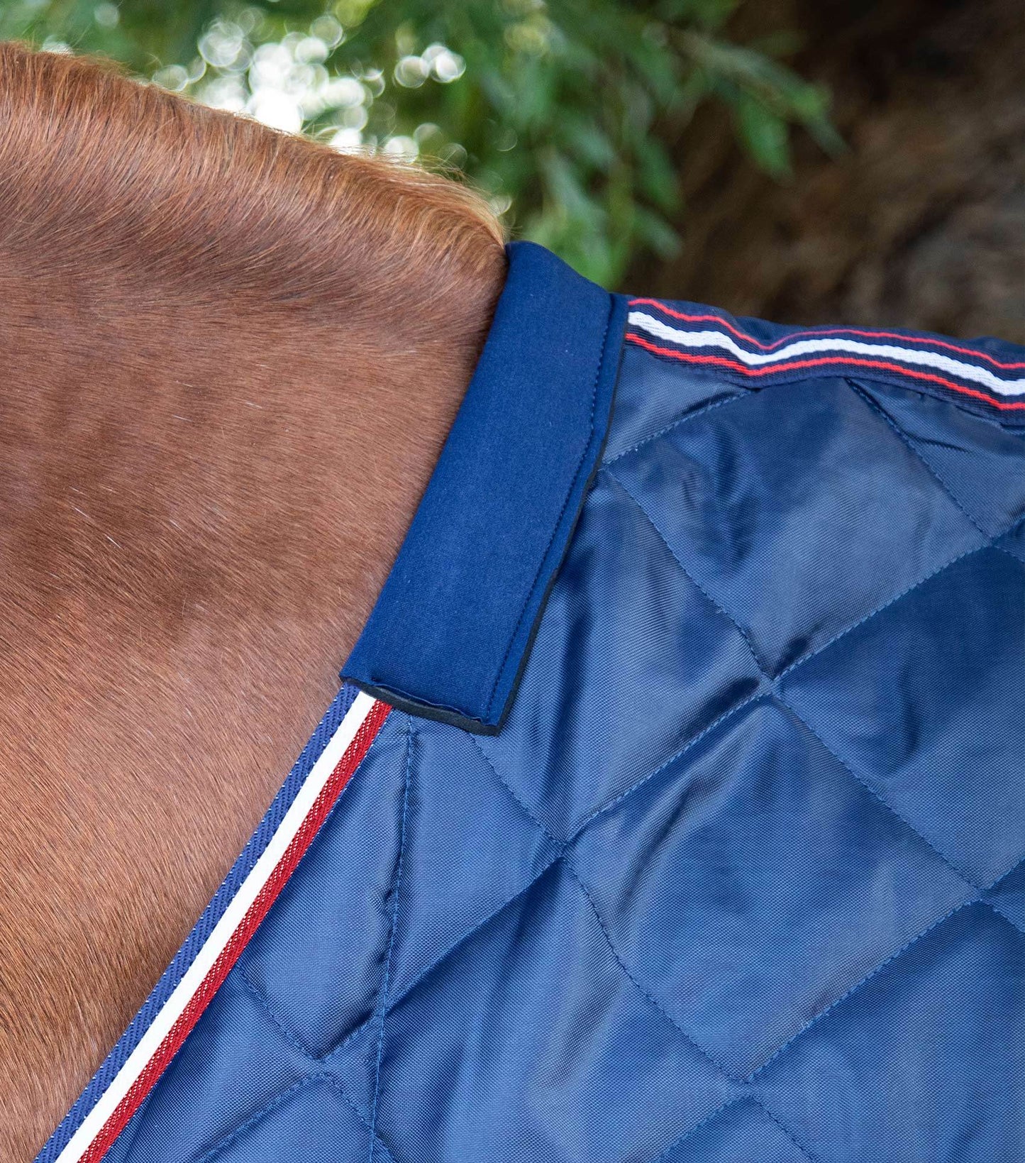 Premier Equine Tuscan Stable Rug 100g Navy - N P Equestrian & Pet Supplies Ltd 