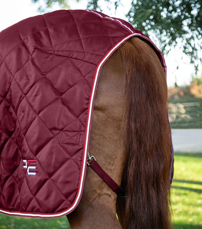Premier Equine Tuscan Stable Rug 100g Burgundy - N P Equestrian & Pet Supplies Ltd 