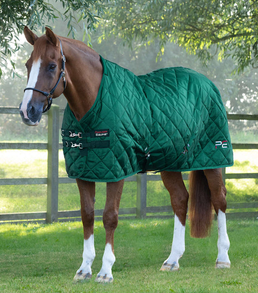 Premier Equine Tuscan Stable Rug 200g Green