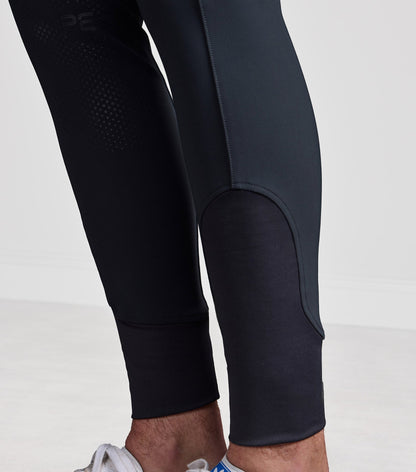 Premier Equine Verismo Men's Gel Knee Riding Breeches - Anthracite - N P Equestrian & Pet Supplies Ltd