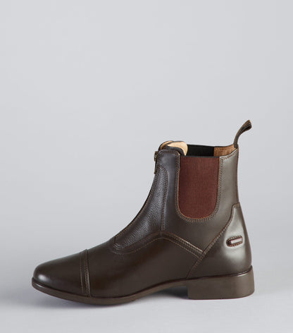 Premier Equine Virtus Junior Leather Paddock Boot Brown