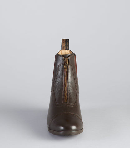 Premier Equine Virtus Junior Leather Paddock Boot Brown