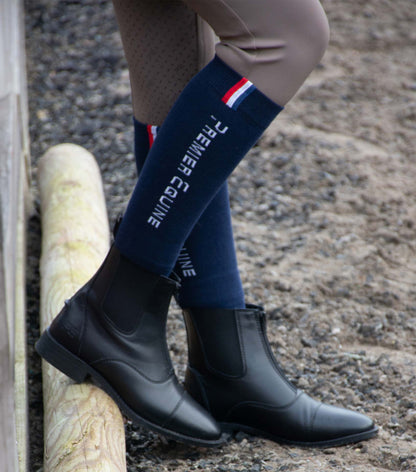 Premier Equine Volens Synthetic Paddock Boot Black